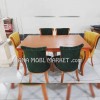 میز ناهارخوری چوبی 6 نفره