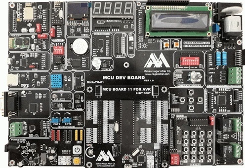 برد آموزشی پیشرفته AVR (نسخه IOT)