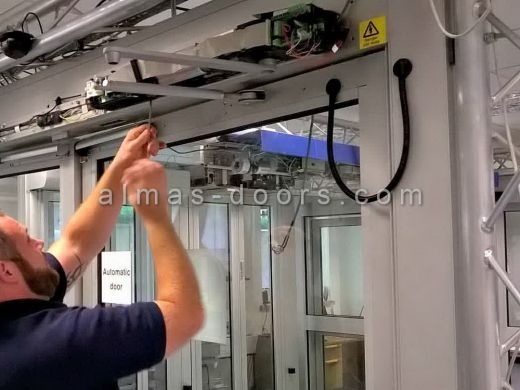 درب اتوماتیک الماس در