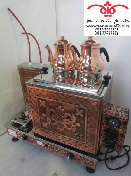 سماور مراکشی شعله دار