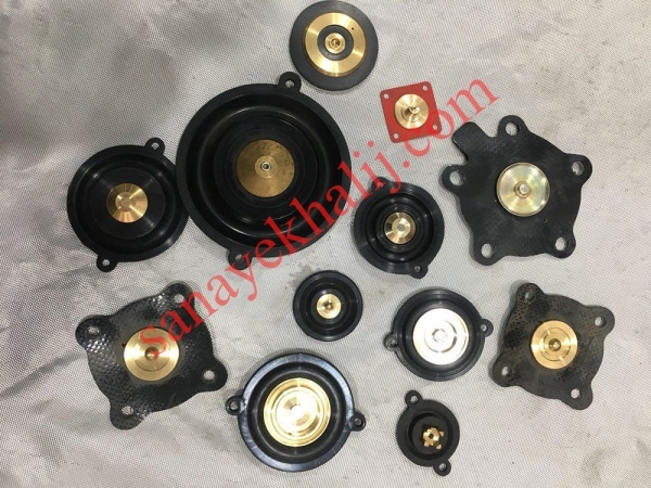 دیافراگم لاستیکی شیر برقی